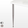 Pied de table conique - hauteur 710 mm