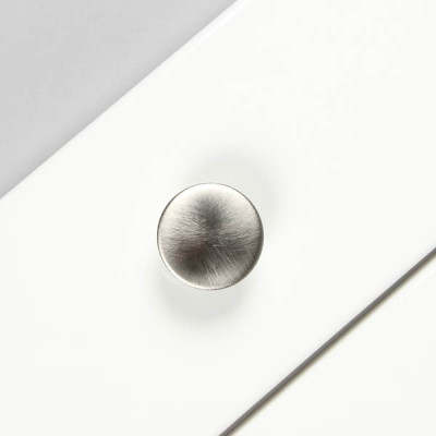 Bouton de meuble CONVEXE - Look inox