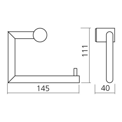 Porte-papier WC NOVA