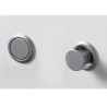 Bouton de meuble POURSSOIR - Look aluminium