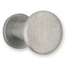 Bouton de meuble conique sur embase - Look inox