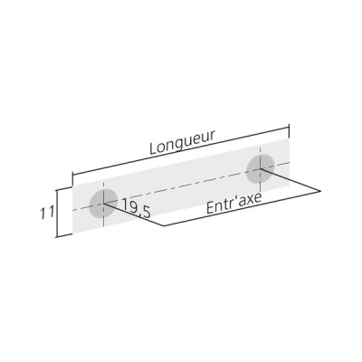 Poignée de meuble ANGLE