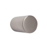 Bouton de meuble look inox mini cylindre