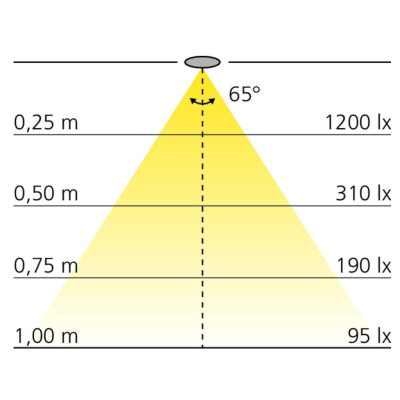 Spot LED 230V diamètre 78 mm dimmable