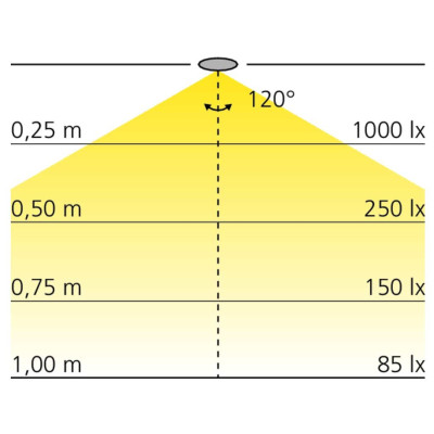 Spot LED 230V diamètre 55 mm EMMEN