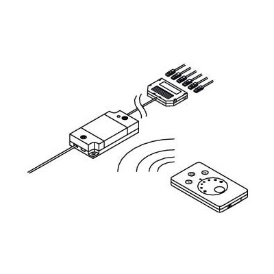 Télécommande blanc ajustable FEYA