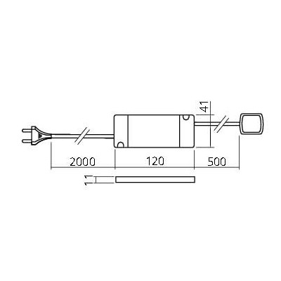 Transformateur LYLE 12V - 6W