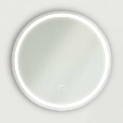 Miroir rond tactile ECLIPSE avec bandeau lumineux LED