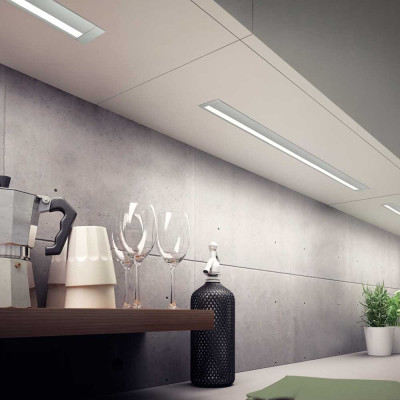 Luminaire LED 230V encastré ATOME