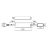 Transformateur 24V - 50W MAESTRO