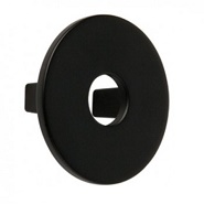 Bouton de meuble noir forme disque sur I Love Details