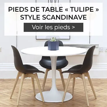 Pieds de table Tulipe